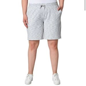 Mondetta Women's Gray/Blue shorts- Small